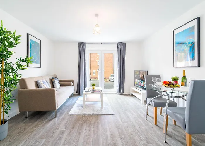 Luxury Apartment - Twin Beds - Selly Oak - Off-Street Parking - Free Netflix & Wifi - Top Rated 9Cc