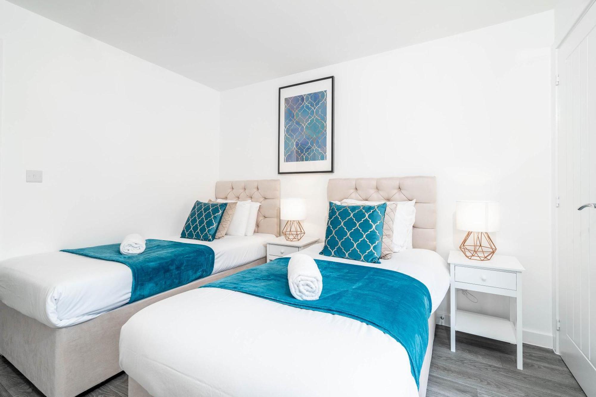 Luxury - Twin Beds - Selly Oak - Off-street Parking - Free Netflix & Wifi - Rated 9cc Appartement Birmingham