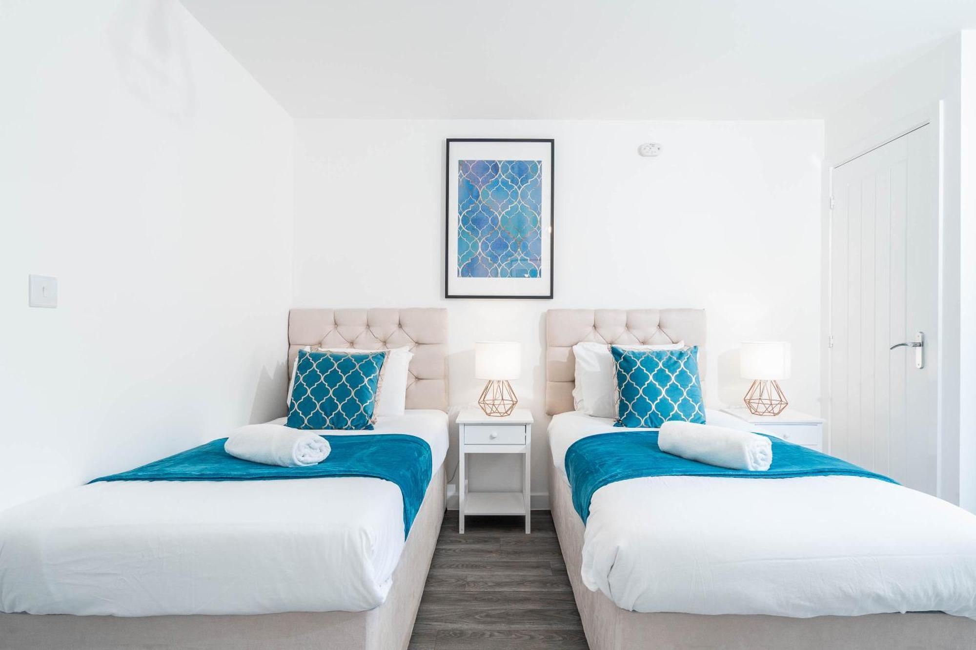 Luxury - Twin Beds - Selly Oak - Off-street Parking - Free Netflix & Wifi - Rated 9cc Appartement